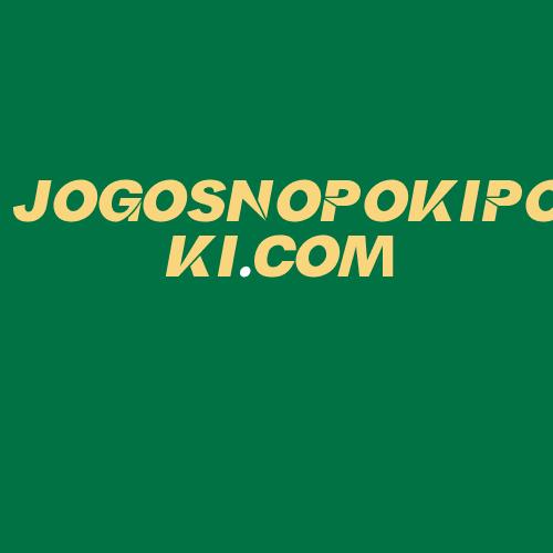 Logo da JOGOSNOPOKIPOKI